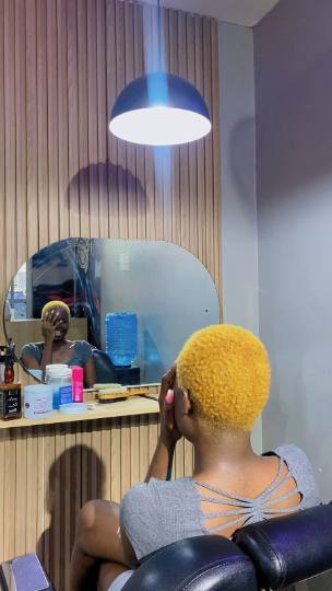 Bleach / blonde colour by Cutzbynassib_✂️ in Mombasa